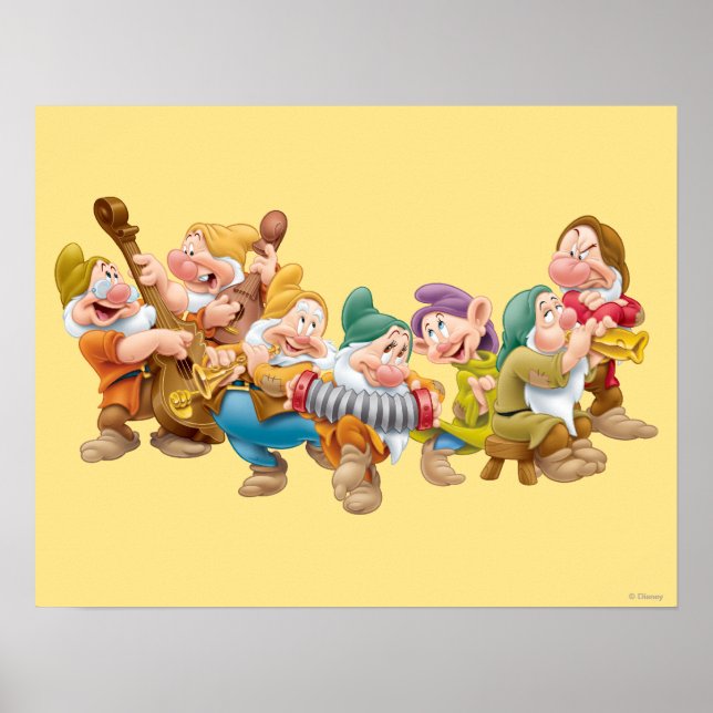 Poster Les sept nains 3 (Devant)