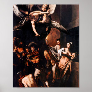 Poster Les Sept Oeuvres De Miséricorde Du Caravaggio