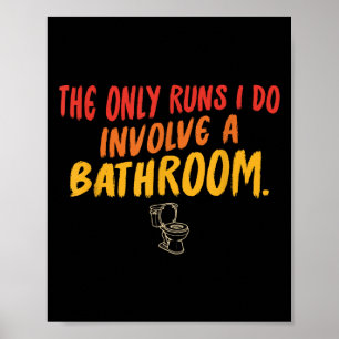 Poster Les Seules Courses Que Je Fais Impliquent Un Desig