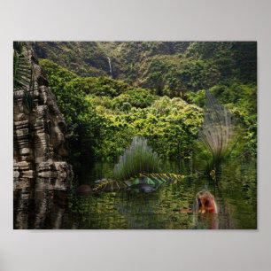 Poster Les sirènes s'amusent.