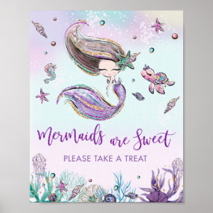 Poster Les sirènes sont douces S'il vous plaît prenez un 