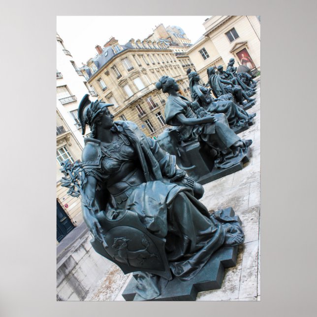 Poster Les Six Continents au Musée d'Orsay (Devant)