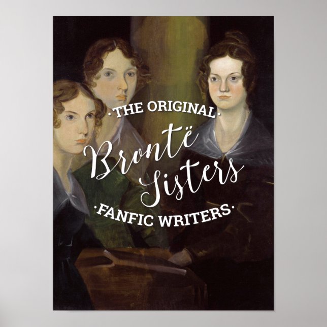Poster Les Soeurs Bronte - Les Écrivains Fanfic D'Origine (Devant)