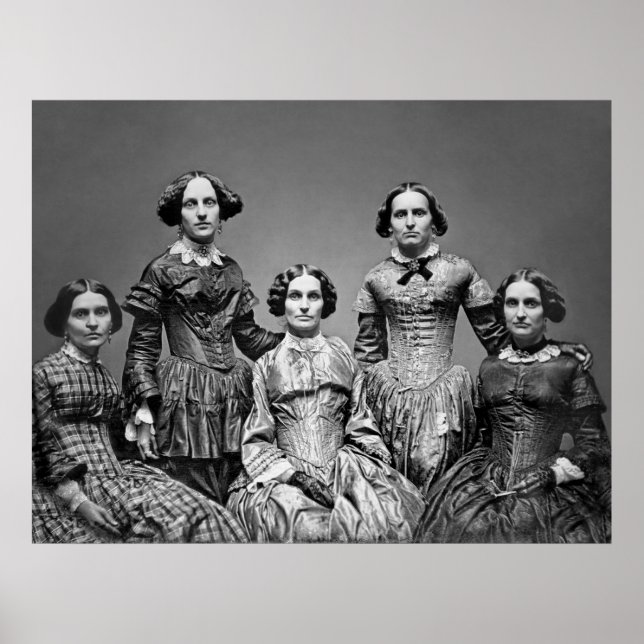 Poster Les soeurs Clark victoriennes (Devant)