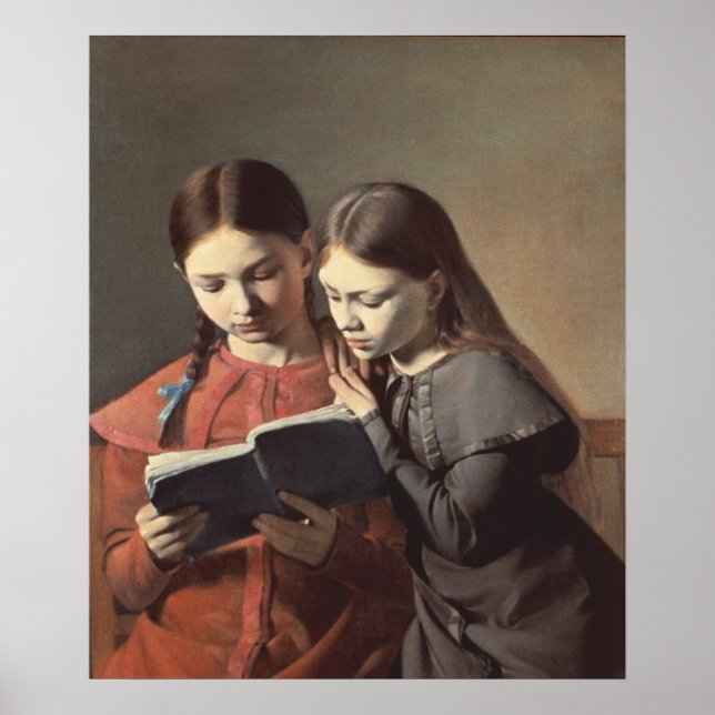Poster Les Soeurs de l'Artiste Signe et Henriette (Devant)