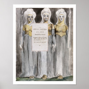 Poster Les soeurs mortelles, conçoivent 67 'des poèmes du