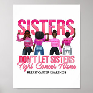Poster Les soeurs noires ne laissent pas les soeurs comba
