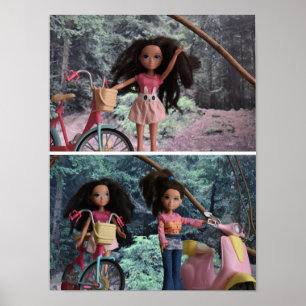 Poster Les soeurs se rencontrent dans la forêt.