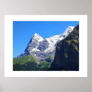 Poster Les sommets des Alpes suisses