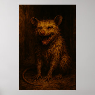 Poster Les sourires sont gratuits : Possum de l'allée ave