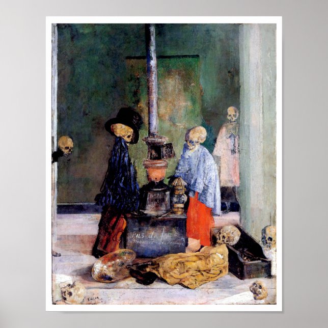 Poster Les squelettes se réchauffent (Devant)