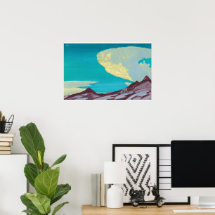 Poster Les tablettes des commandements de Roerich