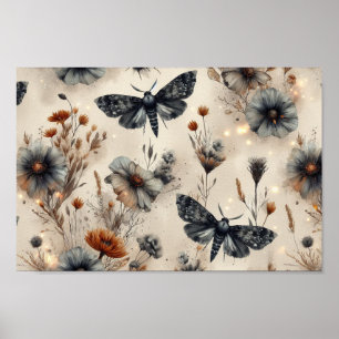 Poster "Les teintes du vol : le secret d’un papillon" - C