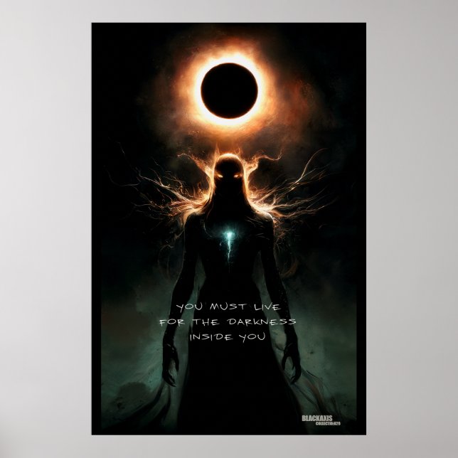 Poster Les Ténèbres "Void Master" XXL (Devant)