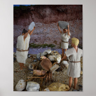 Poster Les terrains de chasse.