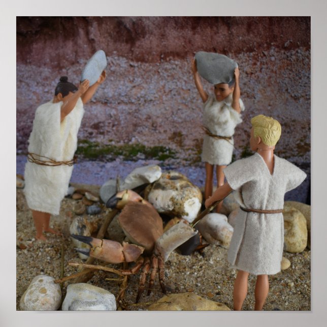 Poster Les terrains de chasse. (Devant)