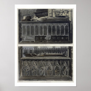 Poster Les tombes de la Reine Philippa et de la Reine