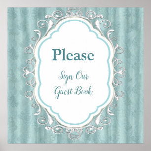 Poster Les tons pastel doux de Sage Green