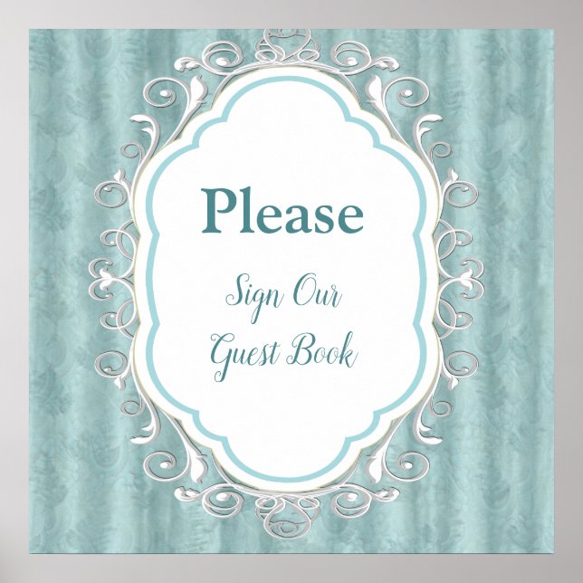 Poster Les tons pastel doux de Sage Green (Devant)