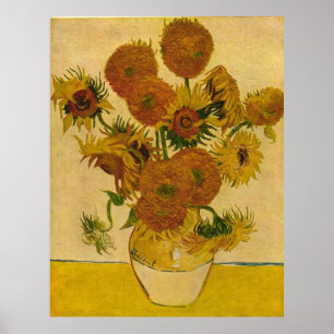 Poster Les tournesols de Vincent van Gogh, 1878