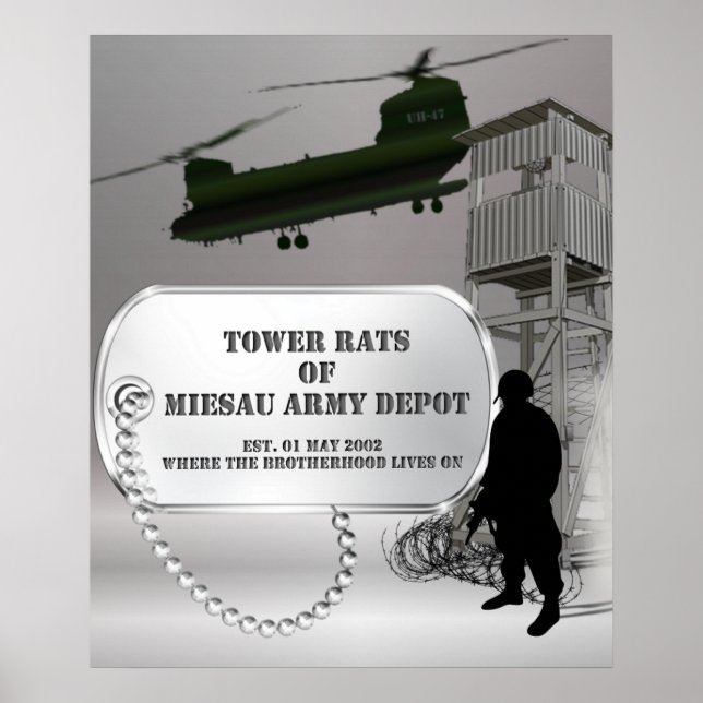 Poster Les tours de Miesau (Devant)