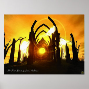 Poster Les trois spiritueux