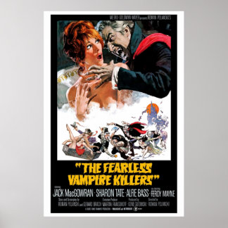 Poster Les tueurs de vampires sans peur 1967