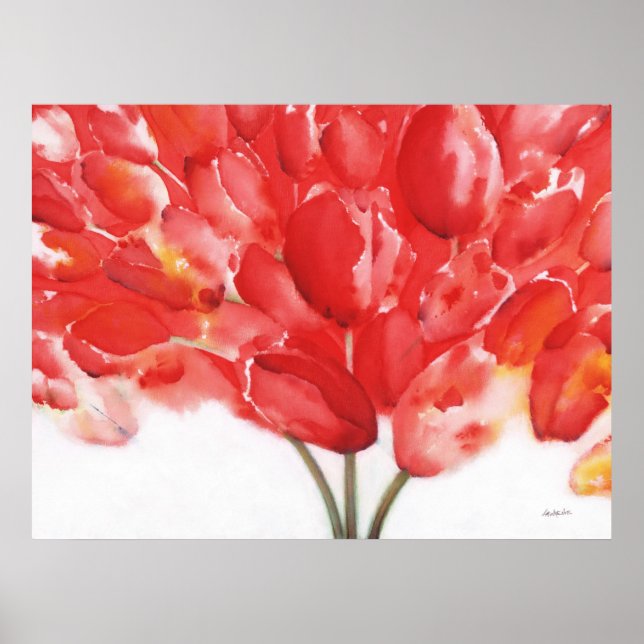 Poster "Les Tulipes sont les gens II" (Devant)