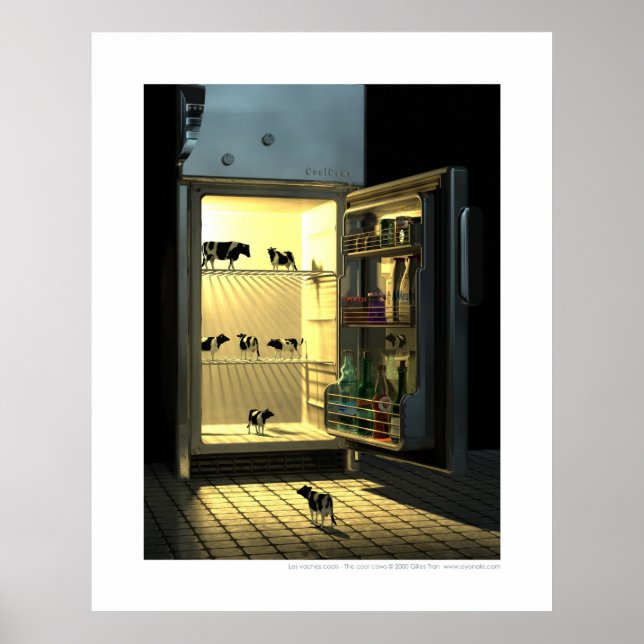 Poster Les vaches cool - Les vaches cool (Devant)