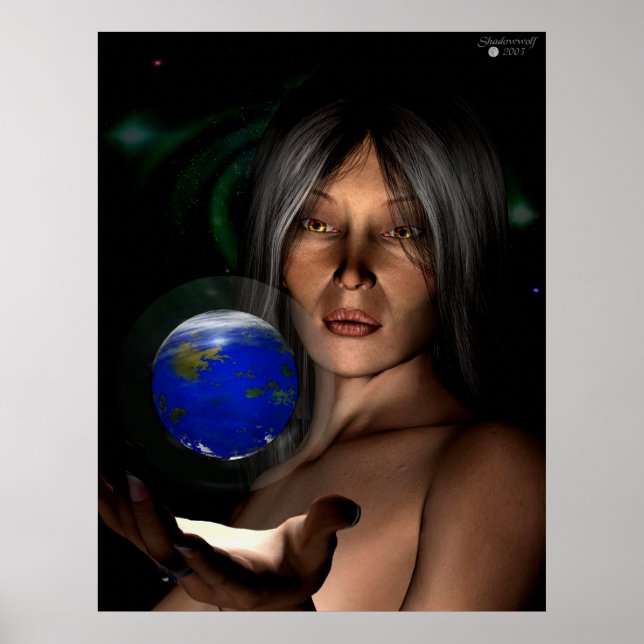 Poster Les visages de la déesse - La pierre (Devant)