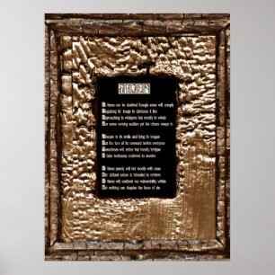 Poster Les visages du péché