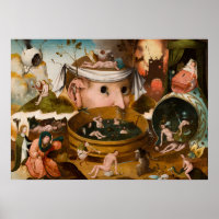 Les Visions de Tondal, 1479 par Hieronymus Bosch