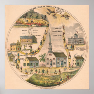 Poster "Les voies du bien et du mal"