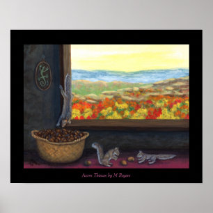 Poster Les voleurs d'Acorn - Art de la nature