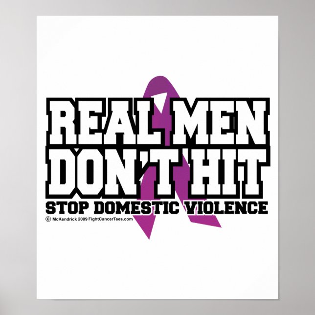Poster Les vrais hommes ne frappent pas (Devant)
