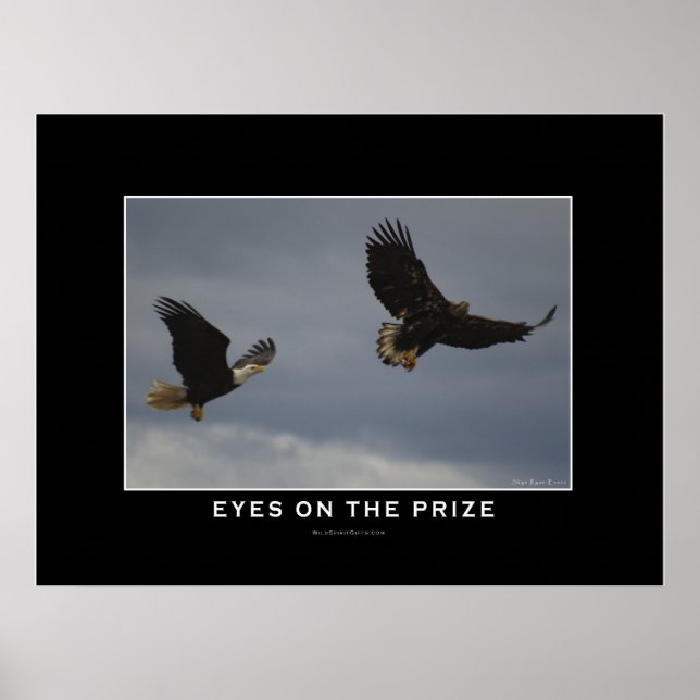 Poster LES YEUX SUR L'affiche du prix (Devant)
