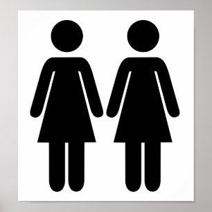 Poster Lesbienne