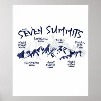 Poster L'Escalade des Sept Sommets