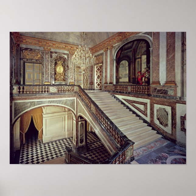 Poster L'escalier de la Reine, vers 1679 (Devant)