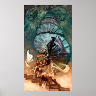 Poster L'Escalier Spiral