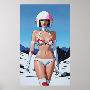Poster L'espace est le lieu - Ken Gage Art