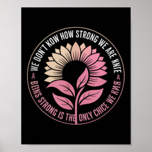 Poster L'espoir gagne chaque jour le soutien à la sensibi