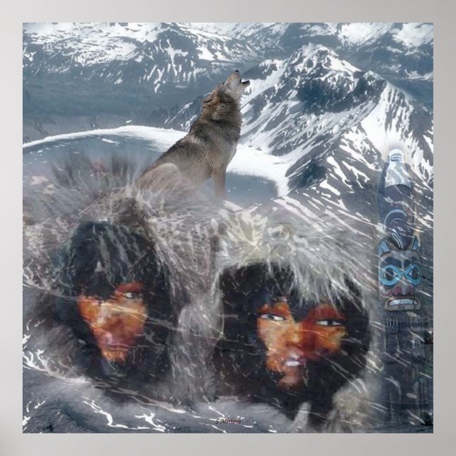 Poster L'esprit autochtone en Alaska (Devant)