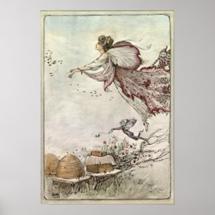 Poster "L'Esprit de la ruche des abeilles"