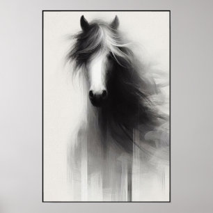 Poster L'esprit de l'Abstrait étalon fumé