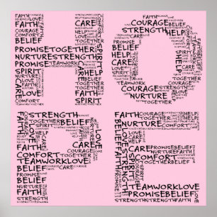Poster L'Esprit de l'Espoir (Texte noir)
