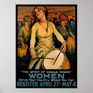 Poster L'Esprit de puissance féminine