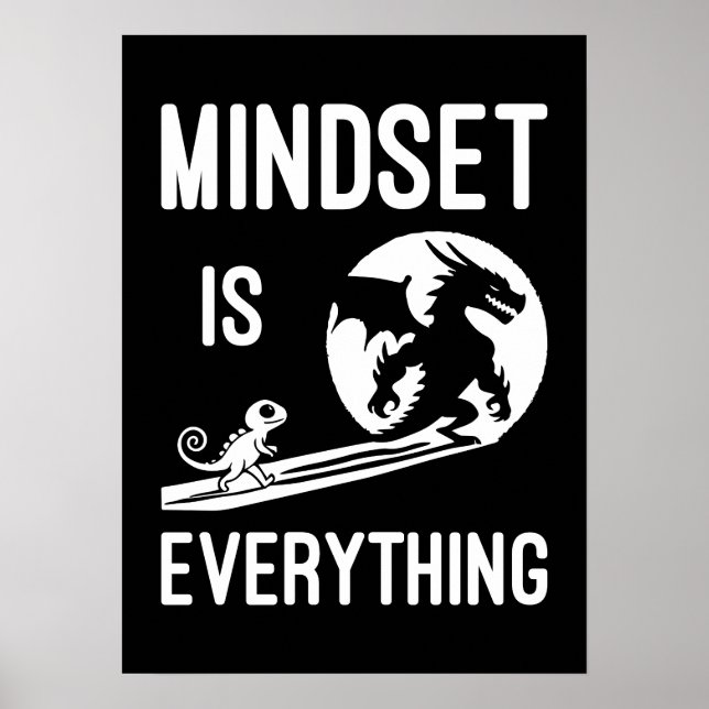 Poster L'Esprit Est Tout, Dragon - Succès Hustère (Devant)