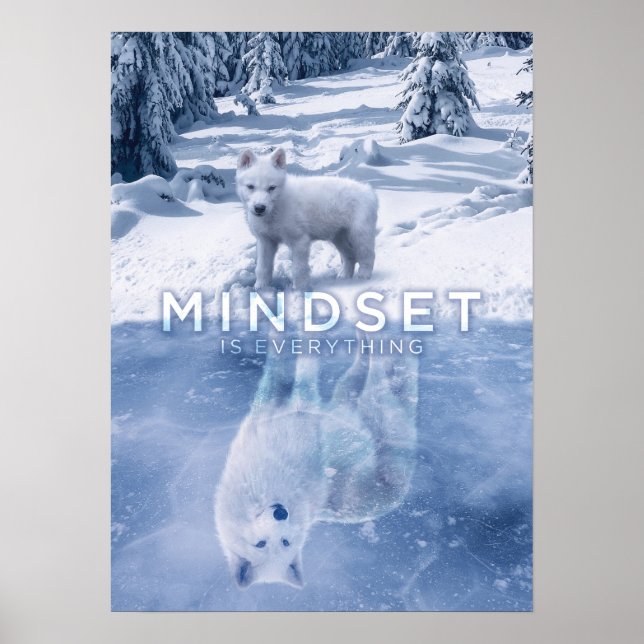 Poster L'Esprit Est Tout, Le Succès Du Loup Arctique (Devant)