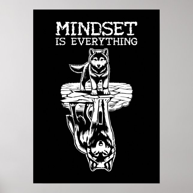 Poster L'Esprit Est Tout, Wolf - Gym, Hustère, Succès (Devant)